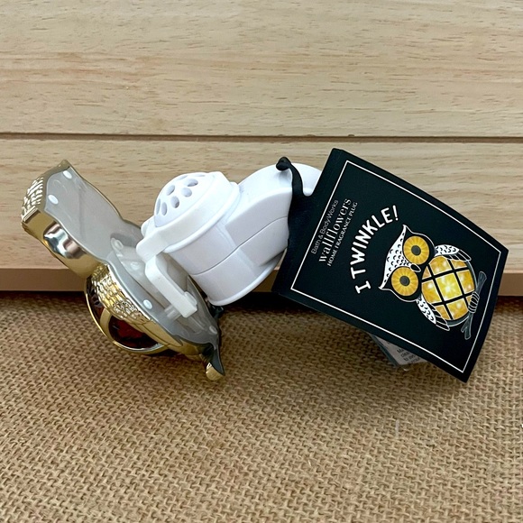 Bath & Body Works Fall Fiber Optic Owl Nightlight Wallflower Fragrance Plug - Picture 7 of 11